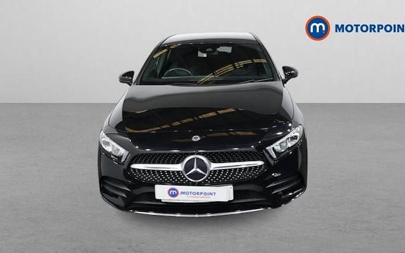 Used Mercedes A180 AMG line 136 HP (100 kW) 2020 Black Hatchback