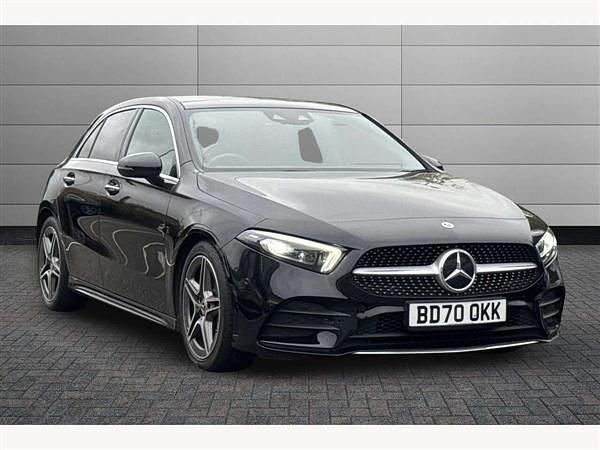 Black Used 2020 Mercedes A180 AMG Line Premium Plus Hatchback | £21,100 (A bit pricey) - Image 1/2