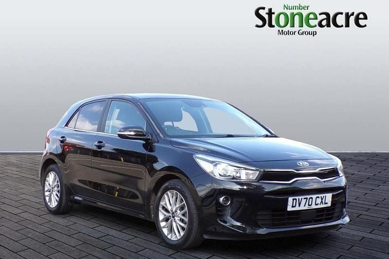 Black Used 2020 Kia Rio 3 Hatchback | £11,875 (Fair price) - Image 1/1