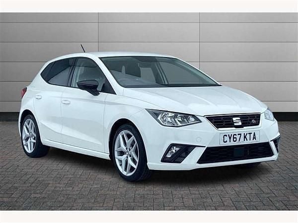 White Used 2018 Seat Ibiza FR Hatchback | £9,295 (Fair price) - Image 1/3