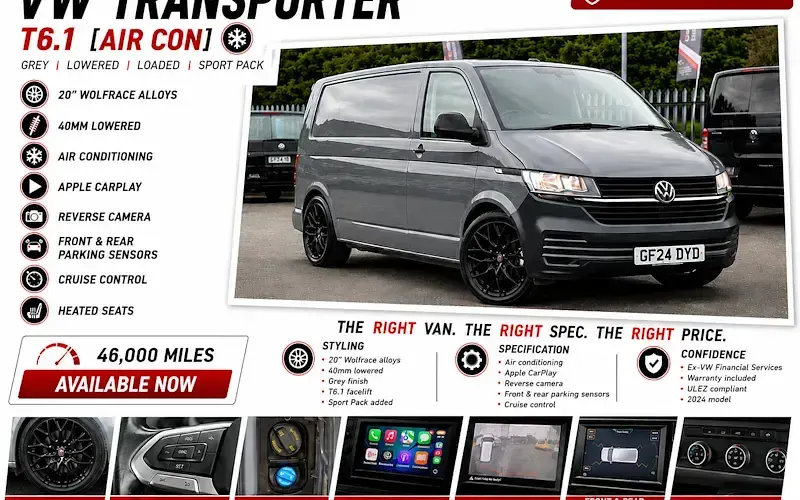 Used VW Transporter Startline 110 HP (80 kW) 2024 Van