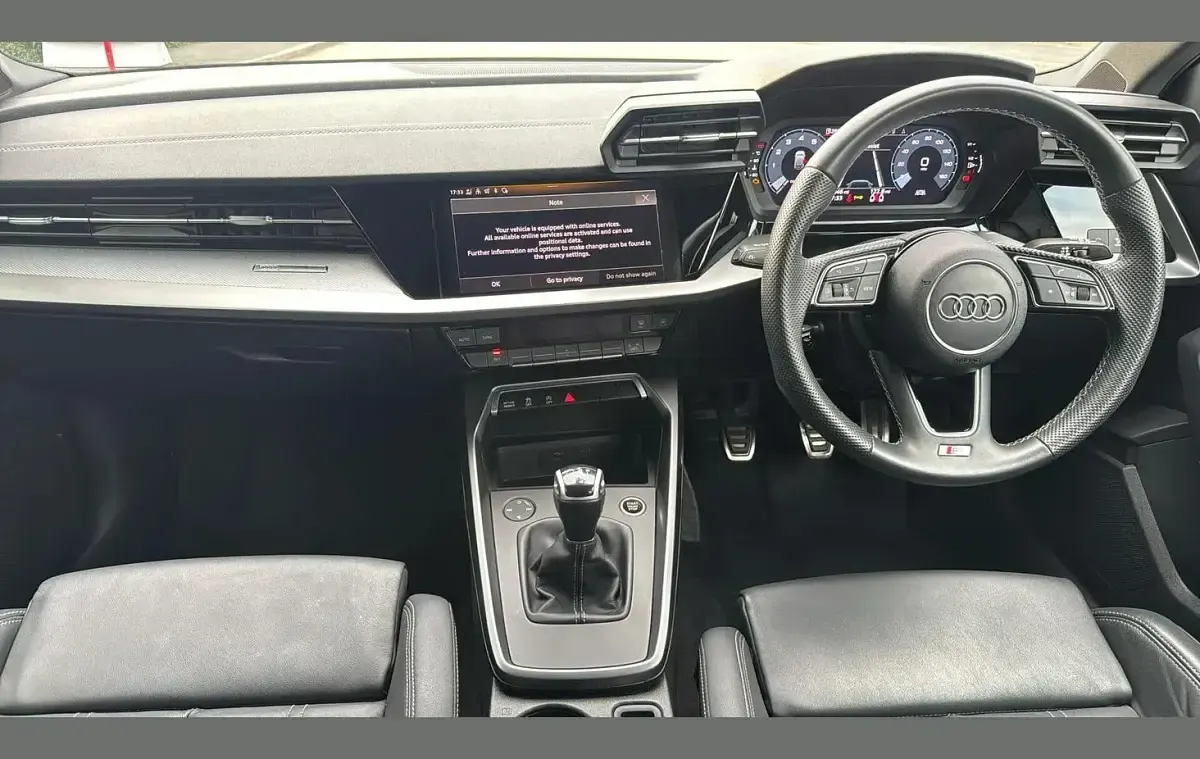 Used Audi A3 S-Line 150 HP (110 kW) 2023 Grey Sedan