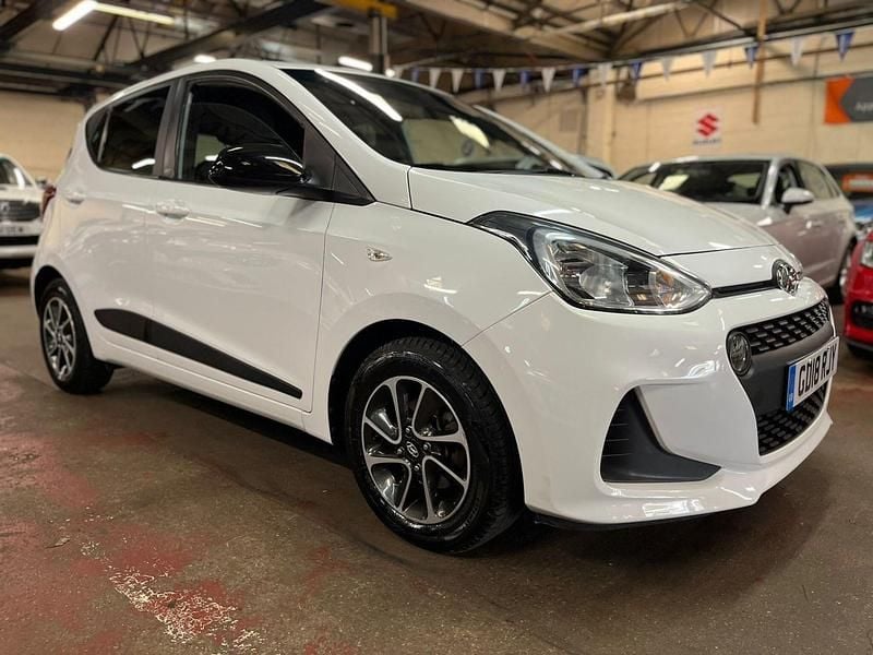 White Used 2018 Hyundai i10 GO! Hatchback | £4,900 (Good price) - Image 1/4