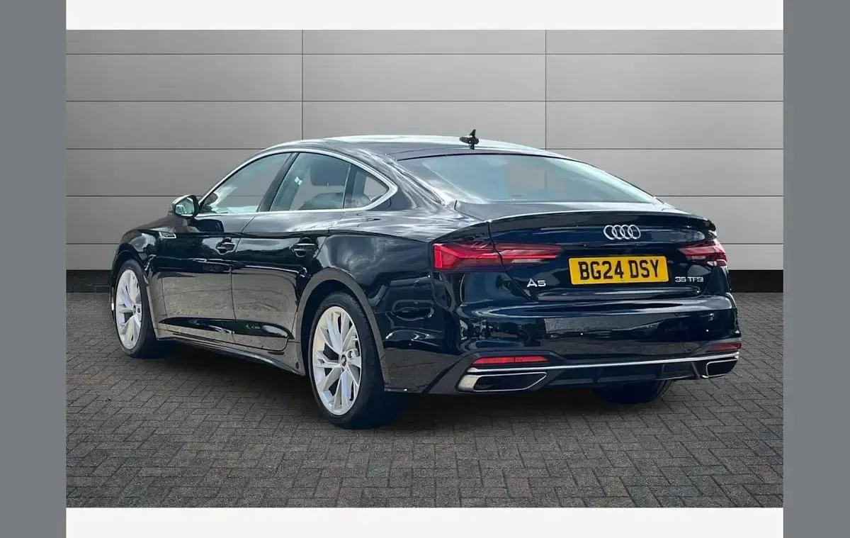 Used Audi A5 Sport 150 HP (110 kW) 2024 Black Hatchback