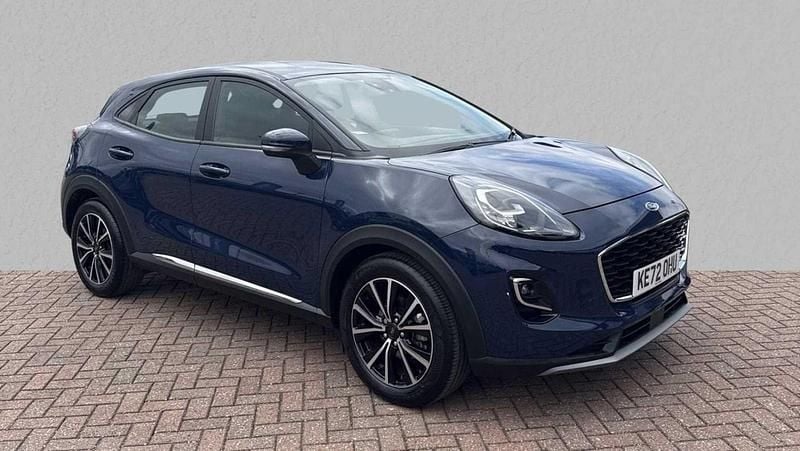 Blue Used 2023 Ford Puma Titanium Hatchback | £15,480 (Super price) - Image 1/4