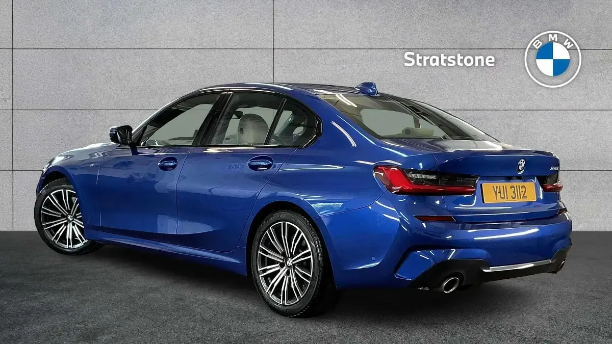 Used BMW 330 M Sport 258 HP (189 kW) 2019 Blue Sedan