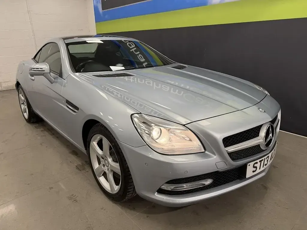 Used Mercedes SLK250 2013 Silver Cabriolet