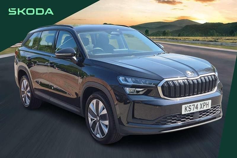 Black Used 2024 Skoda Kodiaq SE SUV | £32,490 (A bit pricey) - Image 1/4