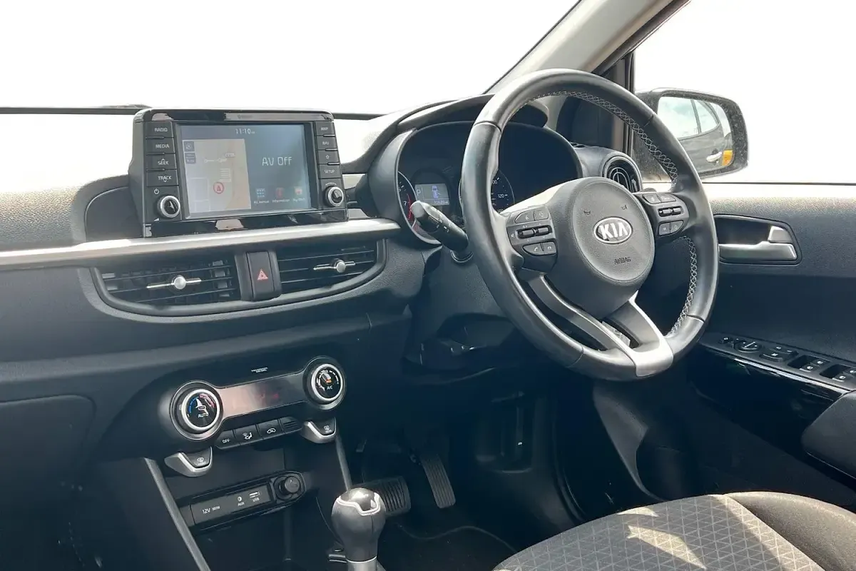 Used Kia Picanto 84 HP (61 kW) 2019 Black Hatchback