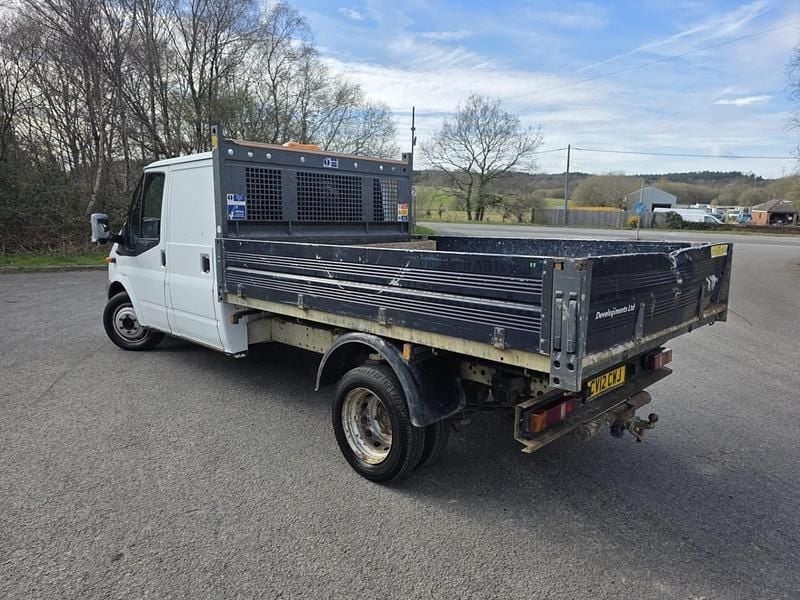 Used Ford Transit 115 HP (84 kW) 2012 White Cabriolet