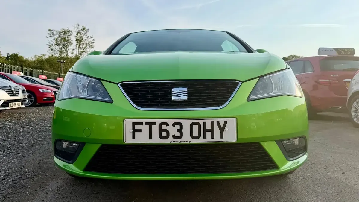 Used Seat Ibiza 85 HP (62 kW) 2013 Green Hatchback