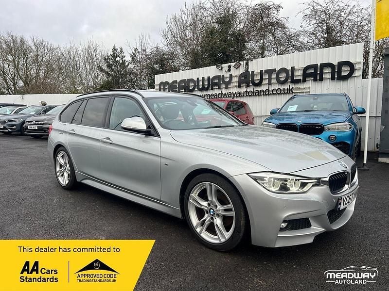 Silver Used 2017 BMW 318 M Sport Estate | £9,495 (Super price) - Image 1/2