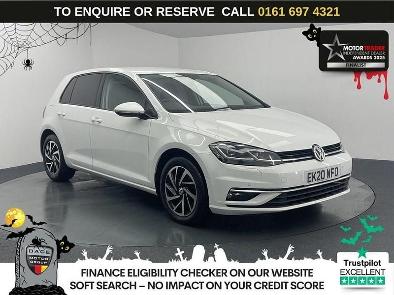 White Used 2020 VW Golf VII Edition Hatchback | £14,270 (Fair price) - Image 1/3