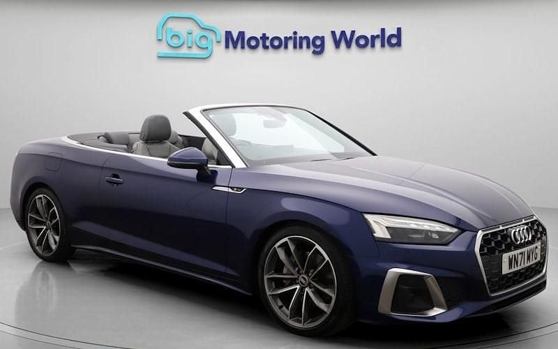 Used 2022 Audi A5 Cabriolet S-Line Cabriolet | £24,800 (Good price) - Image 1/4