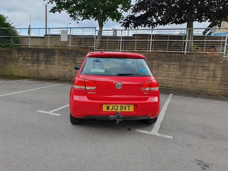 Used VW Golf VII Match 2012 Red Hatchback