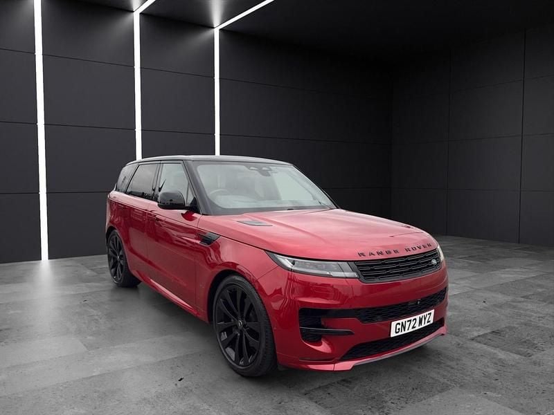 Red Used 2022 Land Rover Range Rover Sport First Edition SUV | £74,995 (Fair price) - Image 1/4
