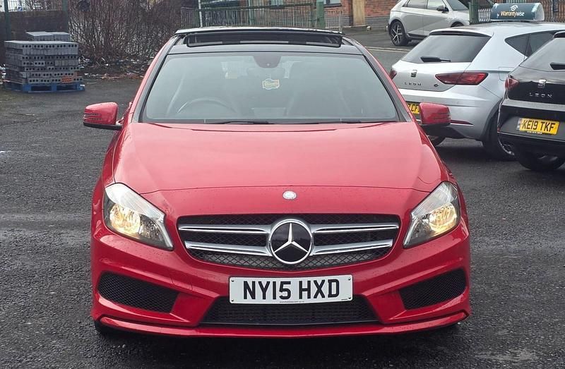 Used Mercedes A220 AMG 2015 Red Hatchback