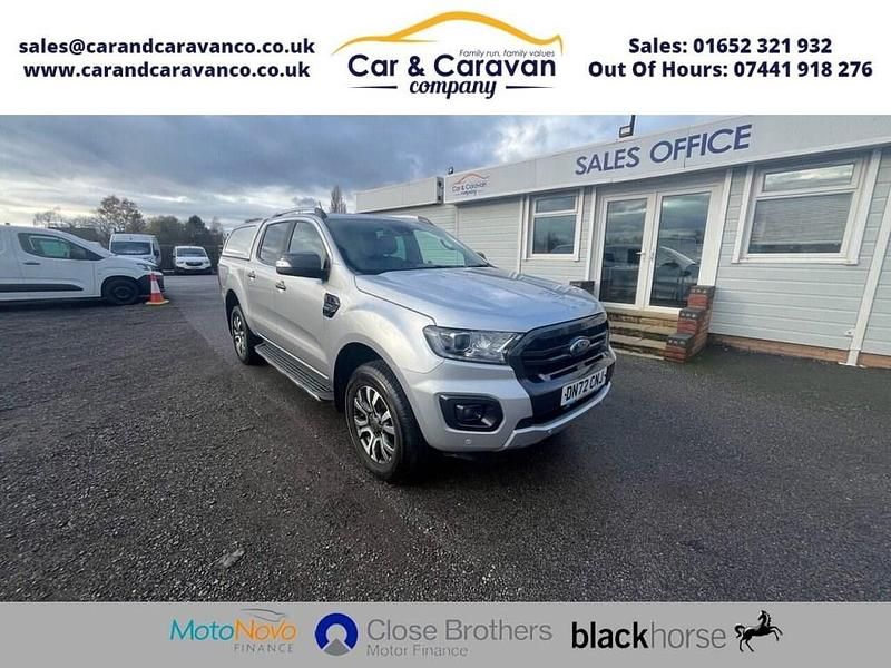 Silver Used 2022 Ford Ranger Wildtrack Pickup | £16,950 (Super price) - Image 1/4