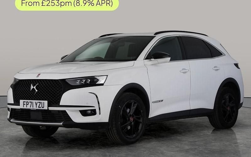 Used DS Automobiles DS7 Crossback Performance Line Plus 131 HP (96 kW) 2021 White SUV