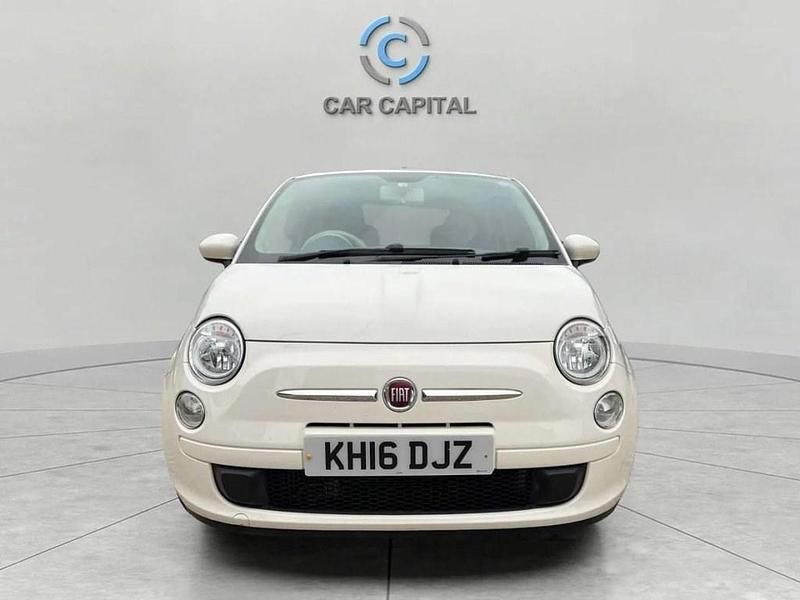 Used Fiat 500 Lounge 2016 White Hatchback