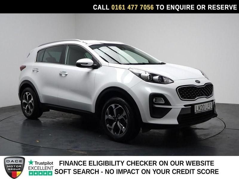 Used Kia Sportage 130 HP (95 kW) 2020 White SUV