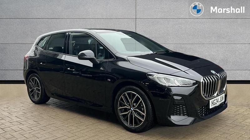 Black Used 2024 BMW 220 Active Tourer M Sport MPV | £25,810 (Fair price) - Image 1/4