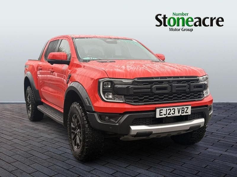 Orange Used 2023 Ford Ranger Raptor Pickup | £40,990 (Good price) - Image 1/4
