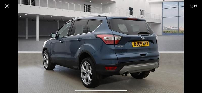 Used Ford Kuga Titanium 120 HP (88 kW) 2019 Blue SUV
