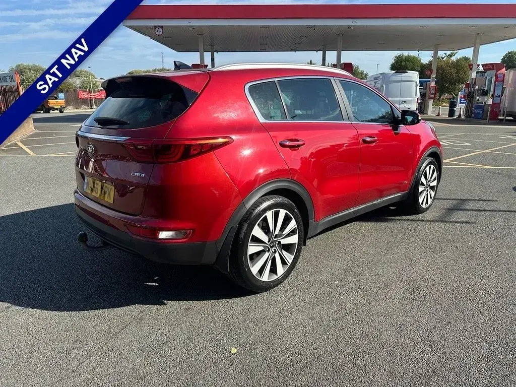 Used Kia Sportage 182 HP (133 kW) 2016 Red SUV