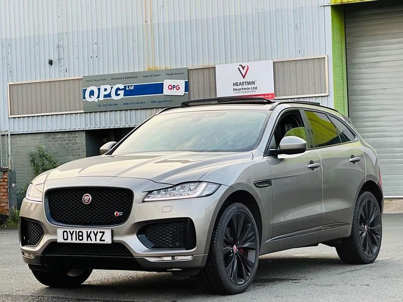 Used Jaguar F-Pace S 300 HP (220 kW) 2018 Silver SUV