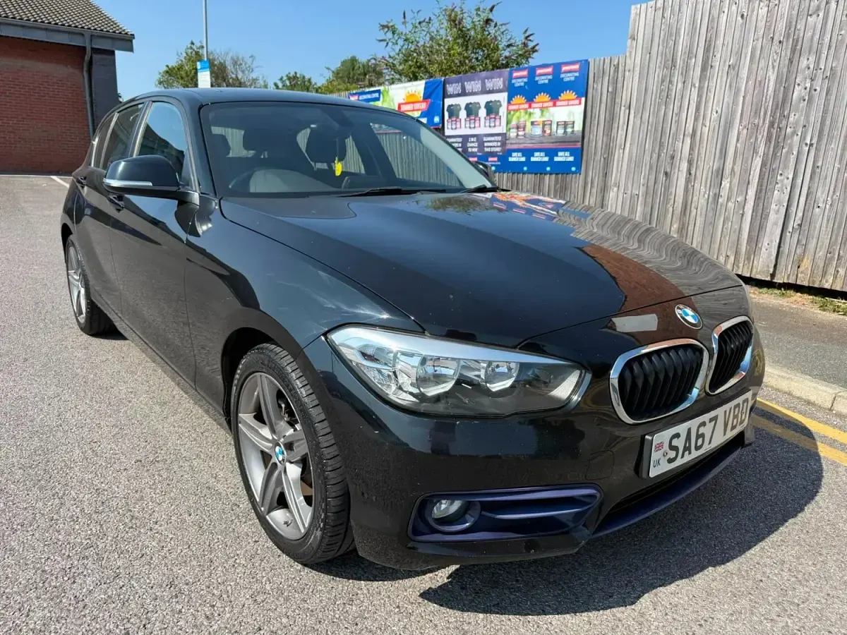 Used BMW 116 Sport Line 2017 Black Hatchback