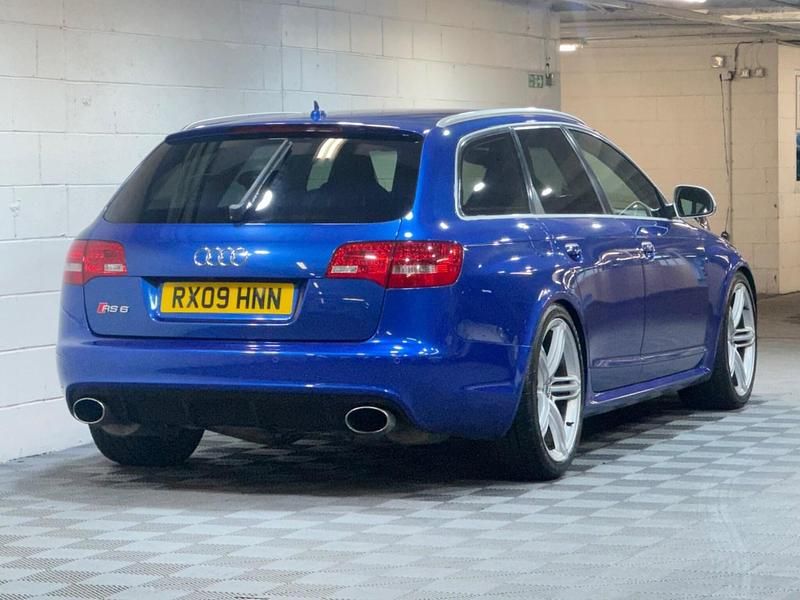 Used Audi RS6 S-Line 580 HP (426 kW) 2009 Blue Estate