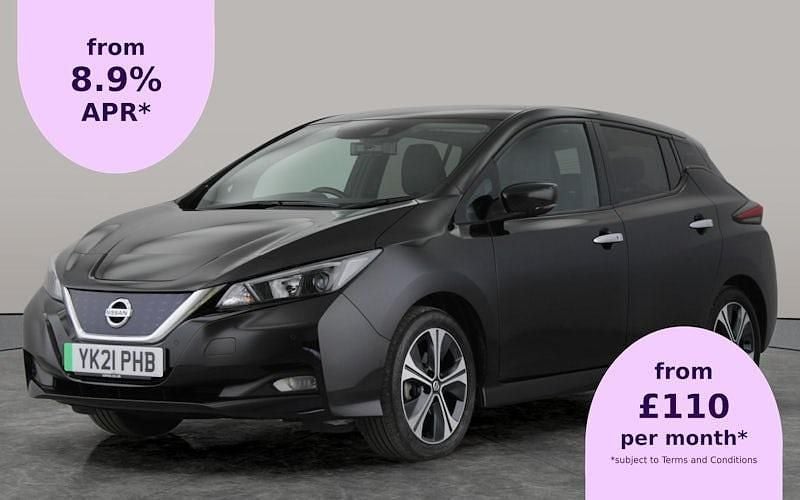Black Used 2020 Nissan Leaf Hatchback | £9,162 (Fair price) - Image 1/1