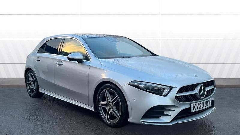Silver Used 2020 Mercedes A180 AMG Line Premium Plus Hatchback | £18,384 (A bit pricey) - Image 1/3