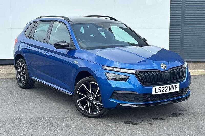Blue Used 2022 Skoda Kamiq Monte Carlo SUV | £16,695 (Fair price) - Image 1/4