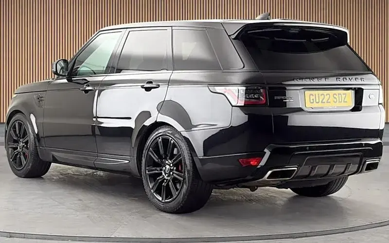Used Land Rover Range Rover Sport HSE Dynamic 404 HP (297 kW) 2021 Santorini black SUV