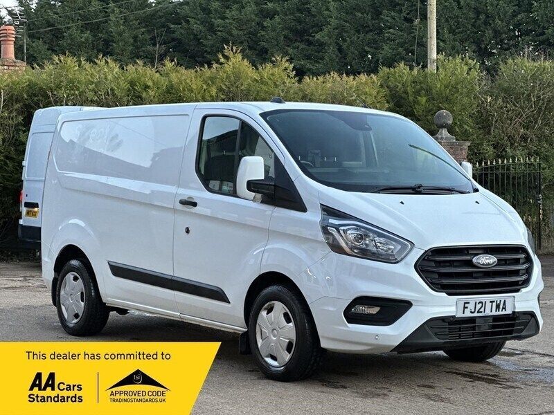White Used 2021 Ford Transit Custom Trend Van | £9,490 (Super price) - Image 1/2