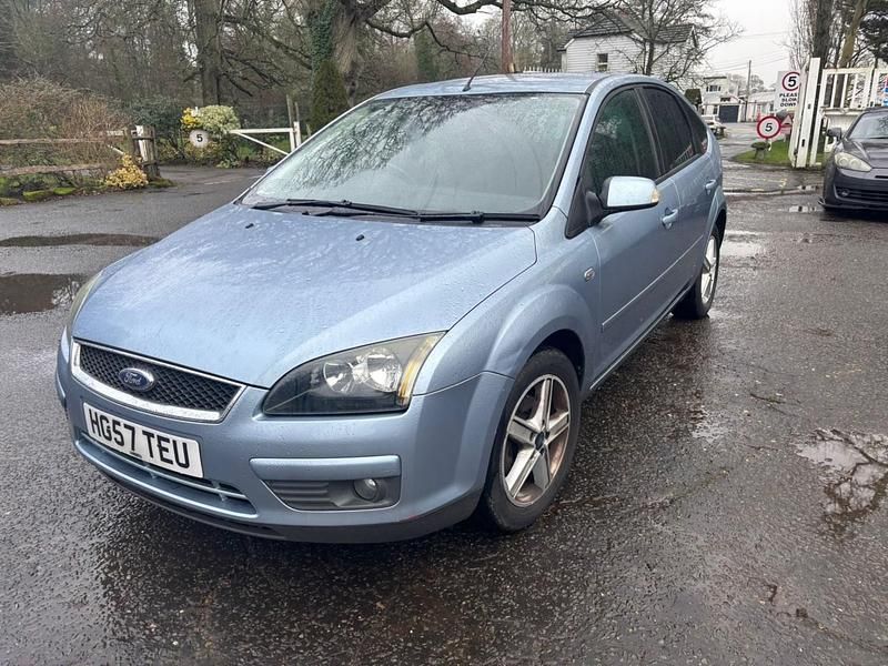 Blue Used 2007 Ford Focus Titanium Hatchback | £1,350 (Fair price) - Image 1/4
