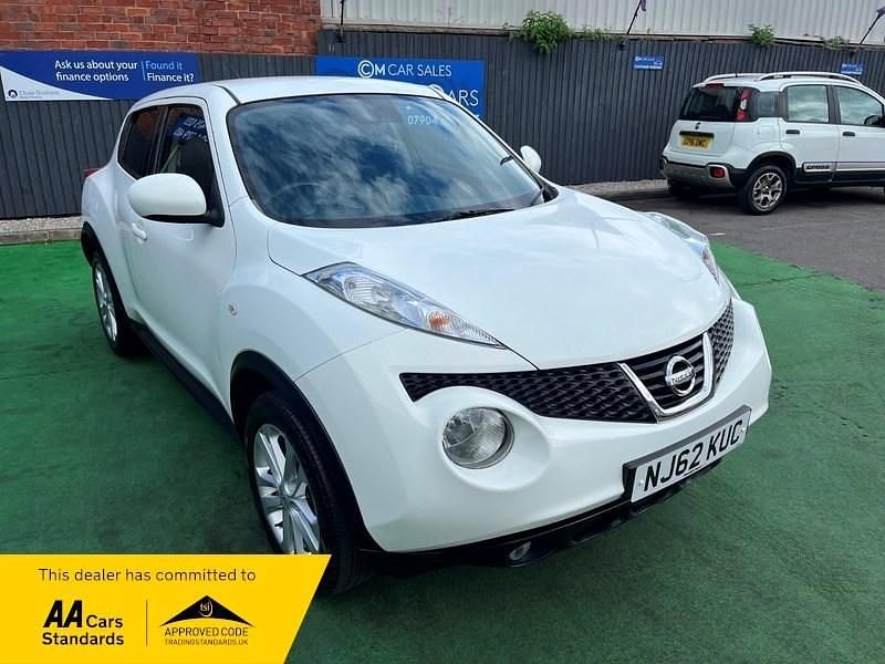 White Used 2012 Nissan Juke Acenta Premium SUV | £4,495 (Fair price) - Image 1/2