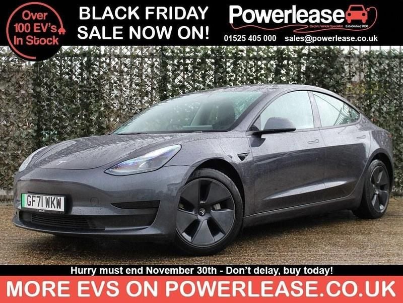 Grey Used 2021 Tesla Model 3 Standard Range Plus Sedan | £17,244 (Good price) - Image 1/4