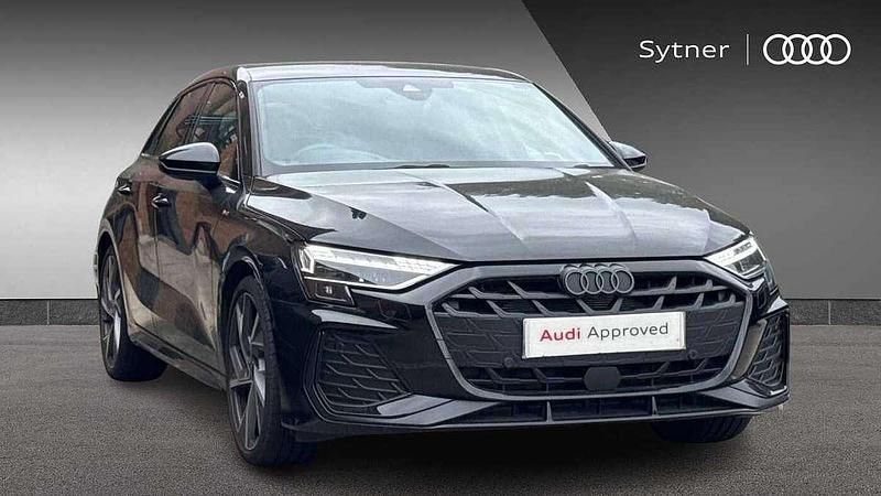 Black Used 2025 Audi A3 Black Edition Hatchback | £29,500 (A bit pricey) - Image 1/4