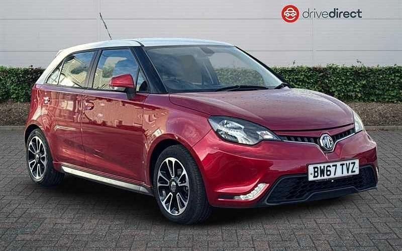 Red Used 2017 MG MG3 Hatchback | £5,265 (Fair price) - Image 1/4