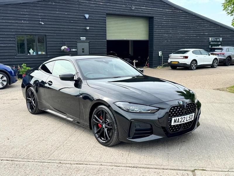 Black Used 2022 BMW M440 Sport Line Sedan | £34,500 (Expensive) - Image 1/4