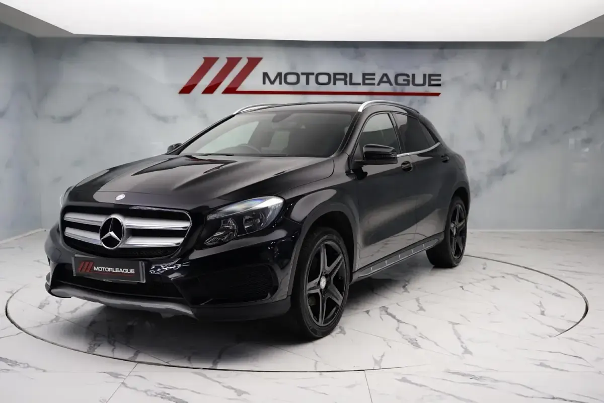 Used Mercedes GLA200 AMG line 136 HP (100 kW) 2016 Black SUV