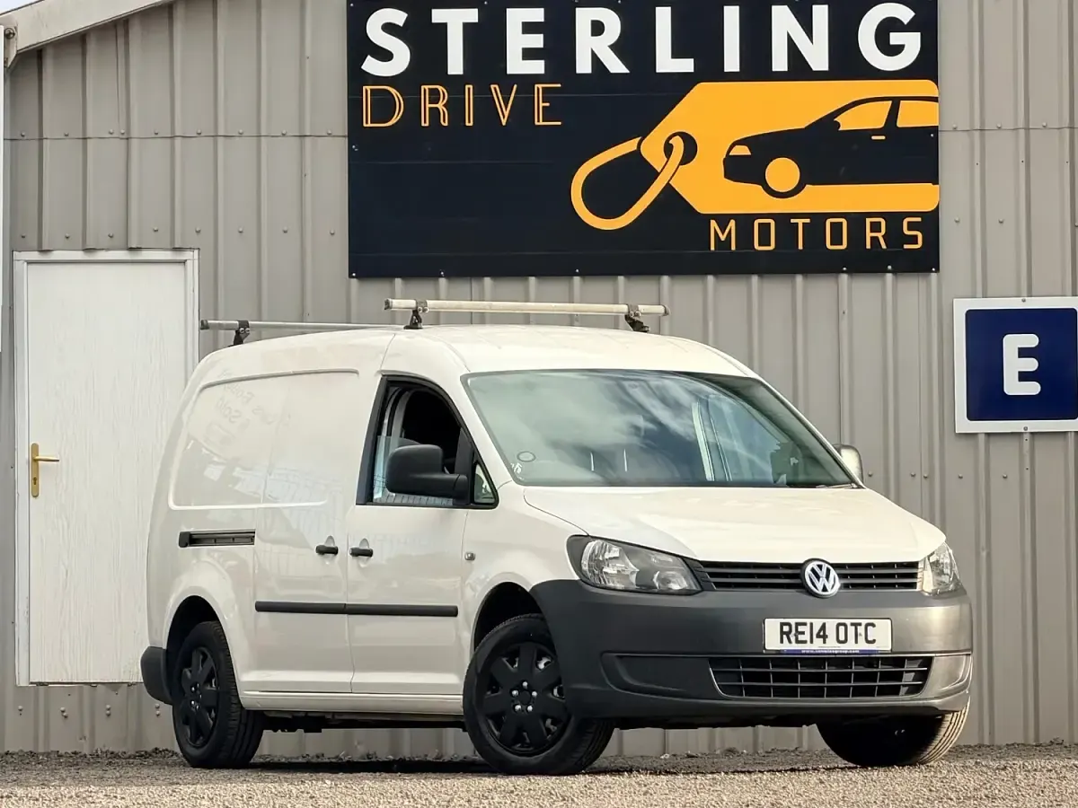 Used VW Caddy Startline 102 HP (75 kW) 2014 White MPV