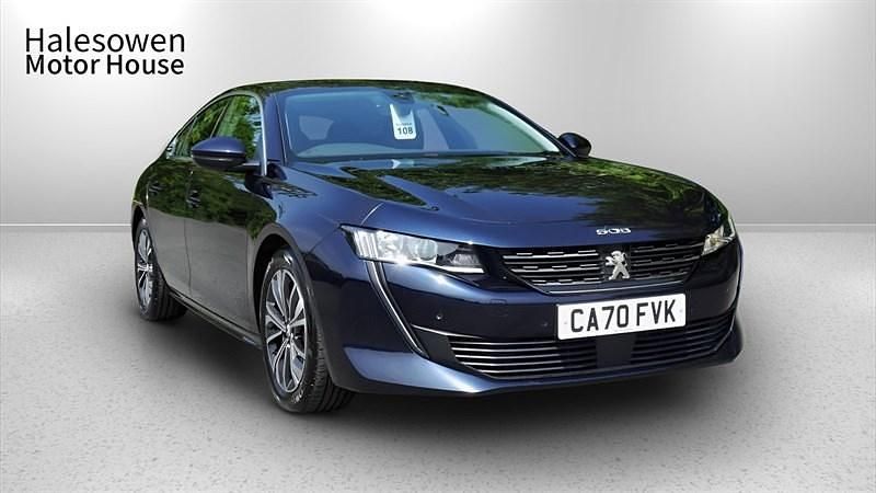 Blue Used 2020 Peugeot 508 Allure Hatchback | £13,000 (Fair price) - Image 1/4