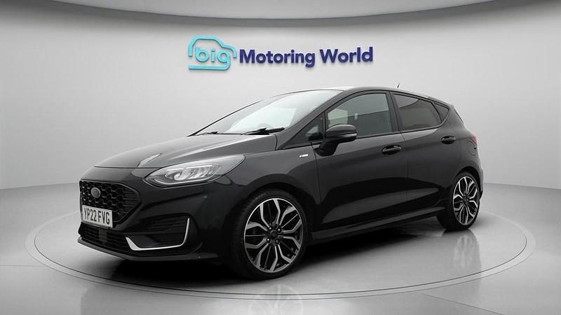 Used Ford Fiesta ST-Line 100 HP (73 kW) 2022 Black Hatchback
