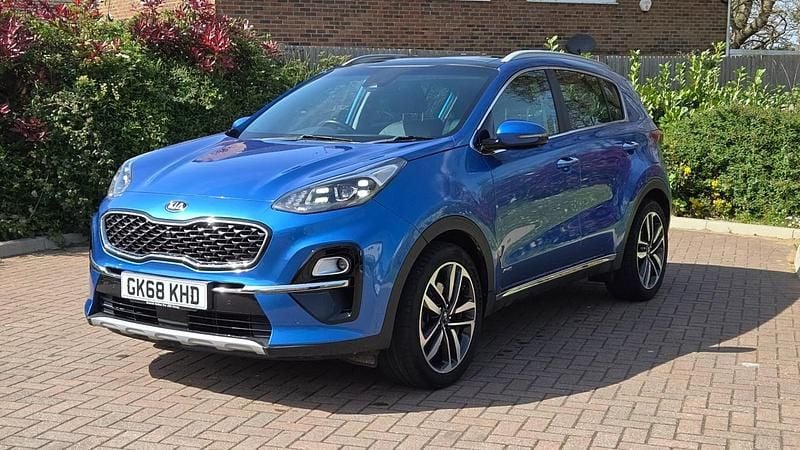 Used Kia Sportage 174 HP (127 kW) 2018 Blue SUV