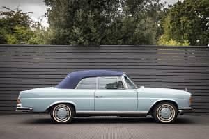 Used Mercedes 280 SE 200 HP (147 kW) 1971 Blue Cabriolet