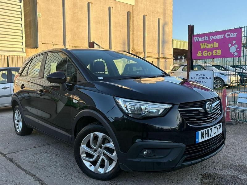 Used Vauxhall Crossland X S 110 HP (80 kW) 2017 Black SUV